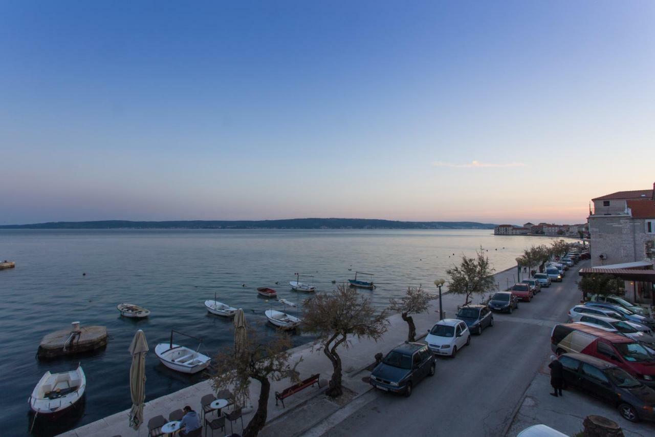 Seafront In Historical Cippico Castle * Kastela
