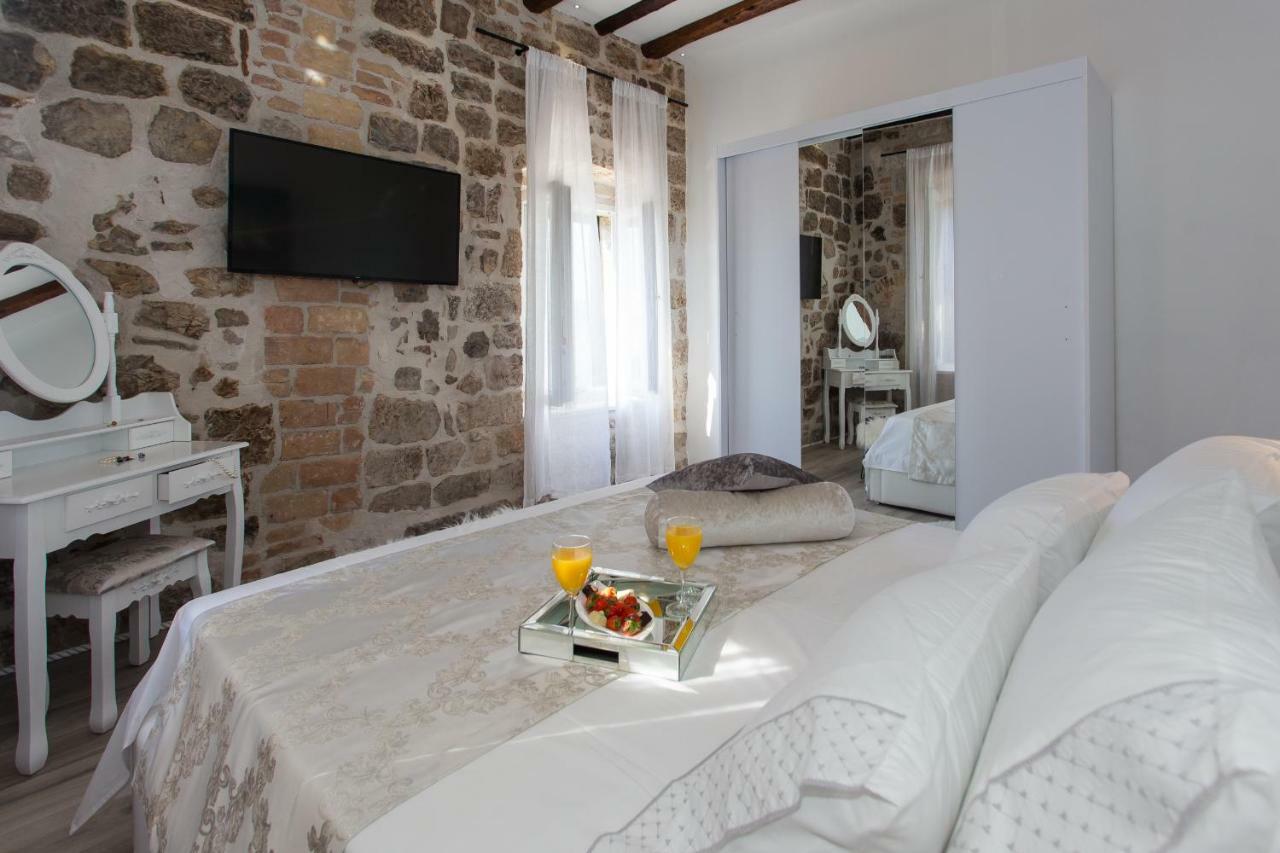 Seafront In Historical Cippico Castle *