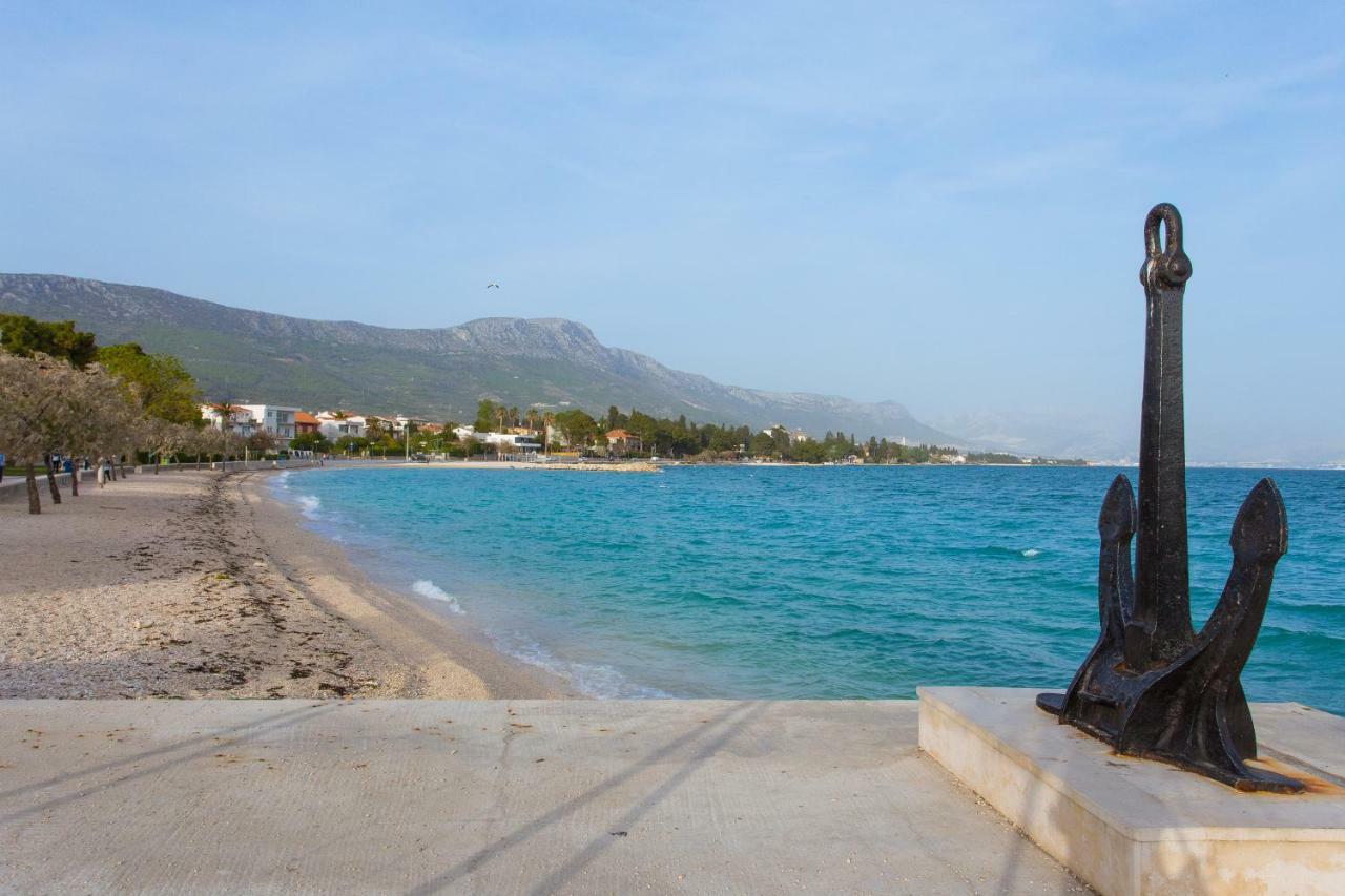 Seafront In Historical Cippico Castle * Kastela