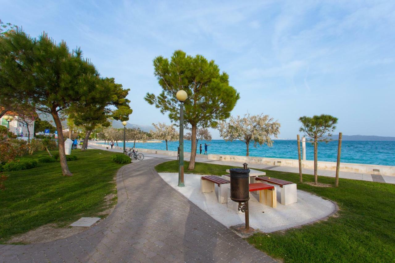 Seafront In Historical Cippico Castle *