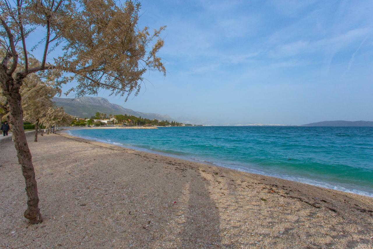 Seafront In Historical Cippico Castle *